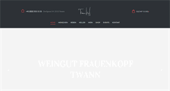 Desktop Screenshot of frauenkopf.ch